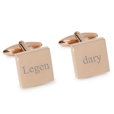Legendary Engraved Cufflinks