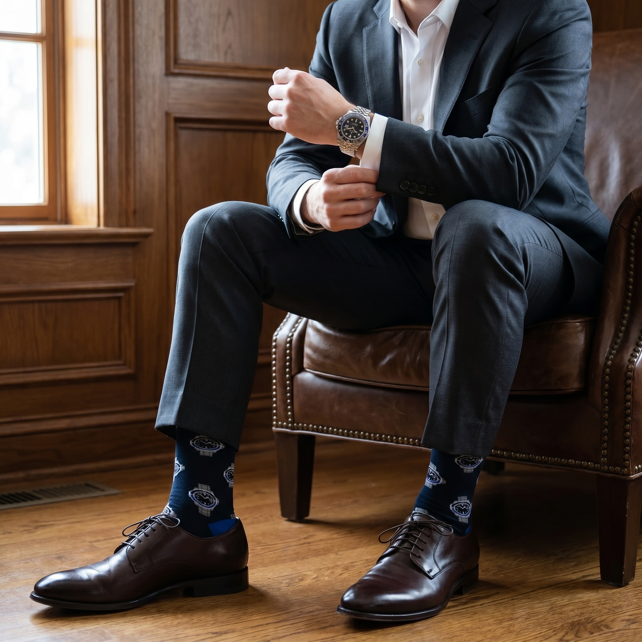 GMT II Batman Watch Socks by Dapper Roo