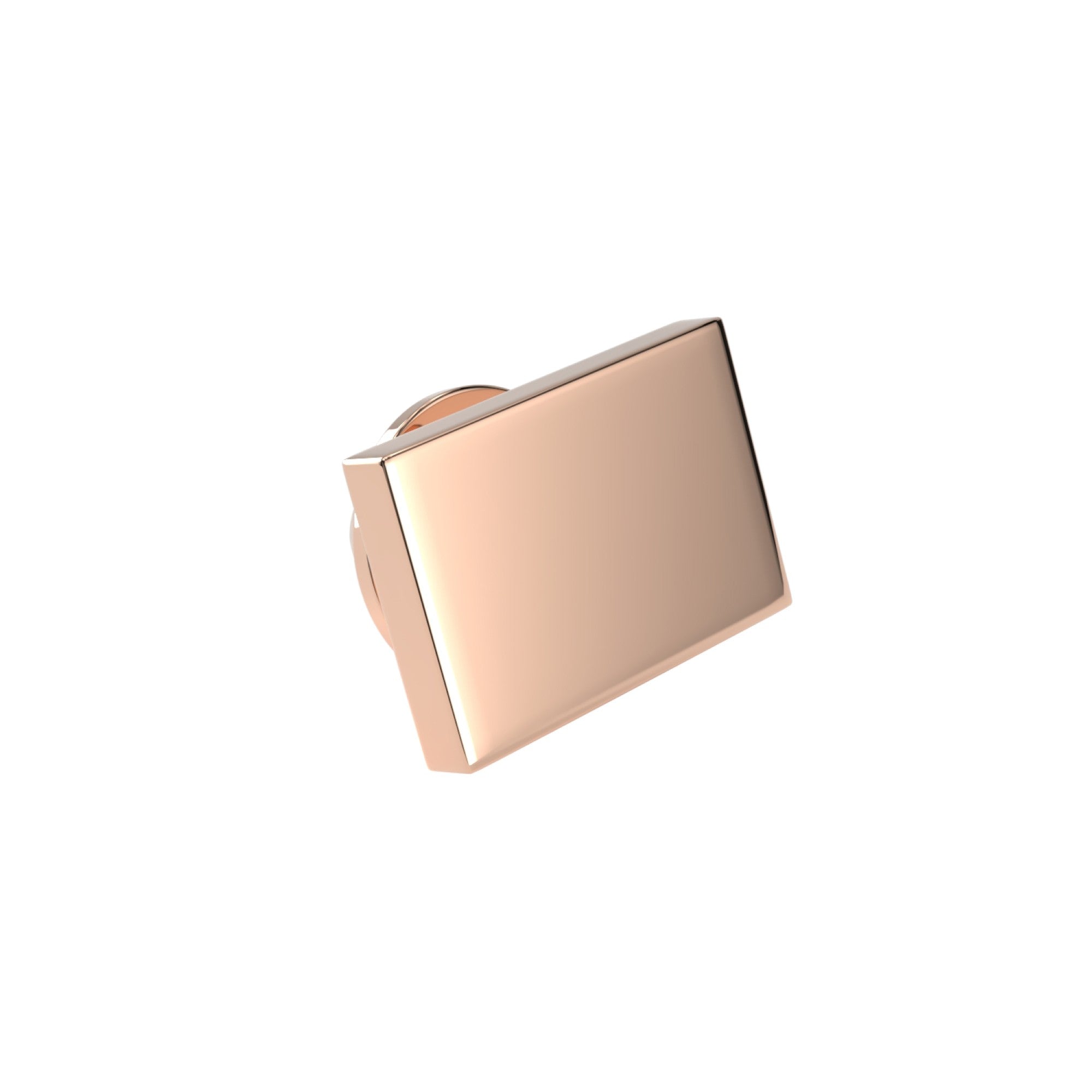 Rectangle Engravable Lapel Pin (Blank)