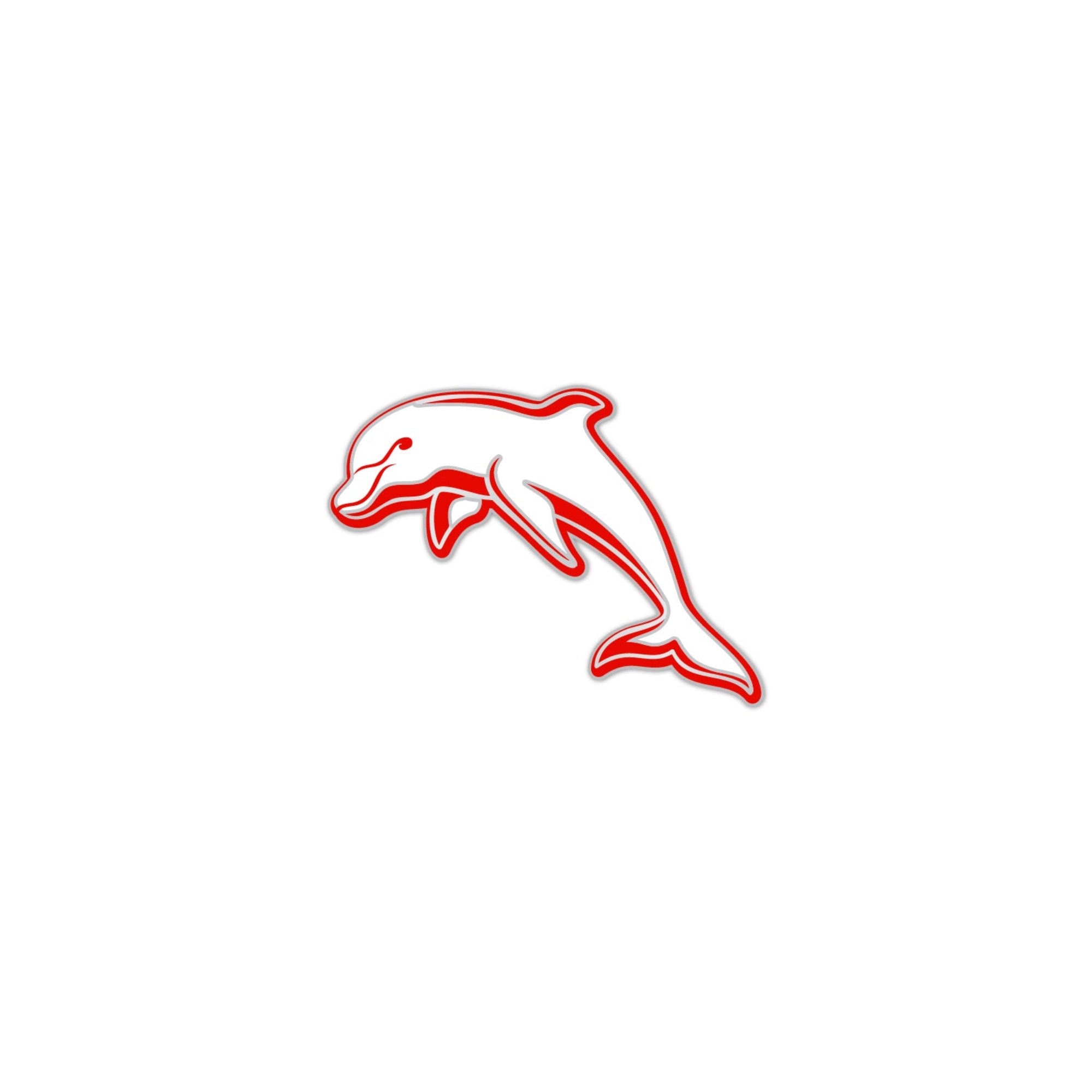 Dolphins Logo NRL Pin