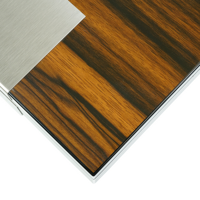 Ebony Wooden Cufflink Watch Box