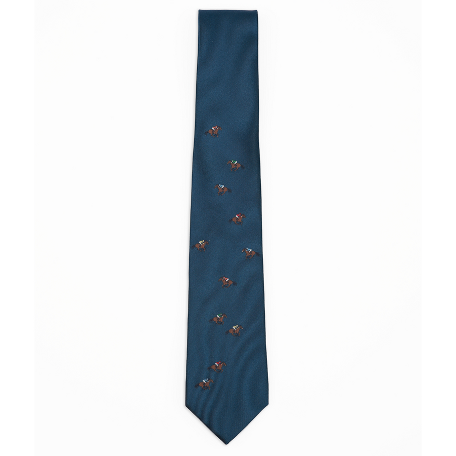 Racing Tie Navy