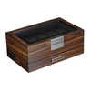 10 Slots Ebony Wooden Watch Box with Drawer