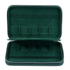 10 Slots Green Leather Watch Straps Box
