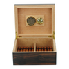 25 CT Walnut Cigar Humidor Mahogany Lining Box for Cigars