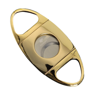 Gold Two Finger 64 Ring Gauge Cigar Cutter Boxed