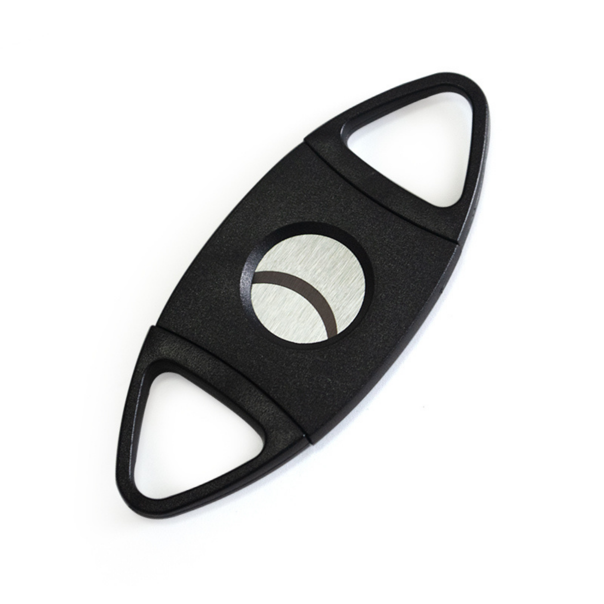 Black Two Finger 54 Ring Gauge Cigar Cutter