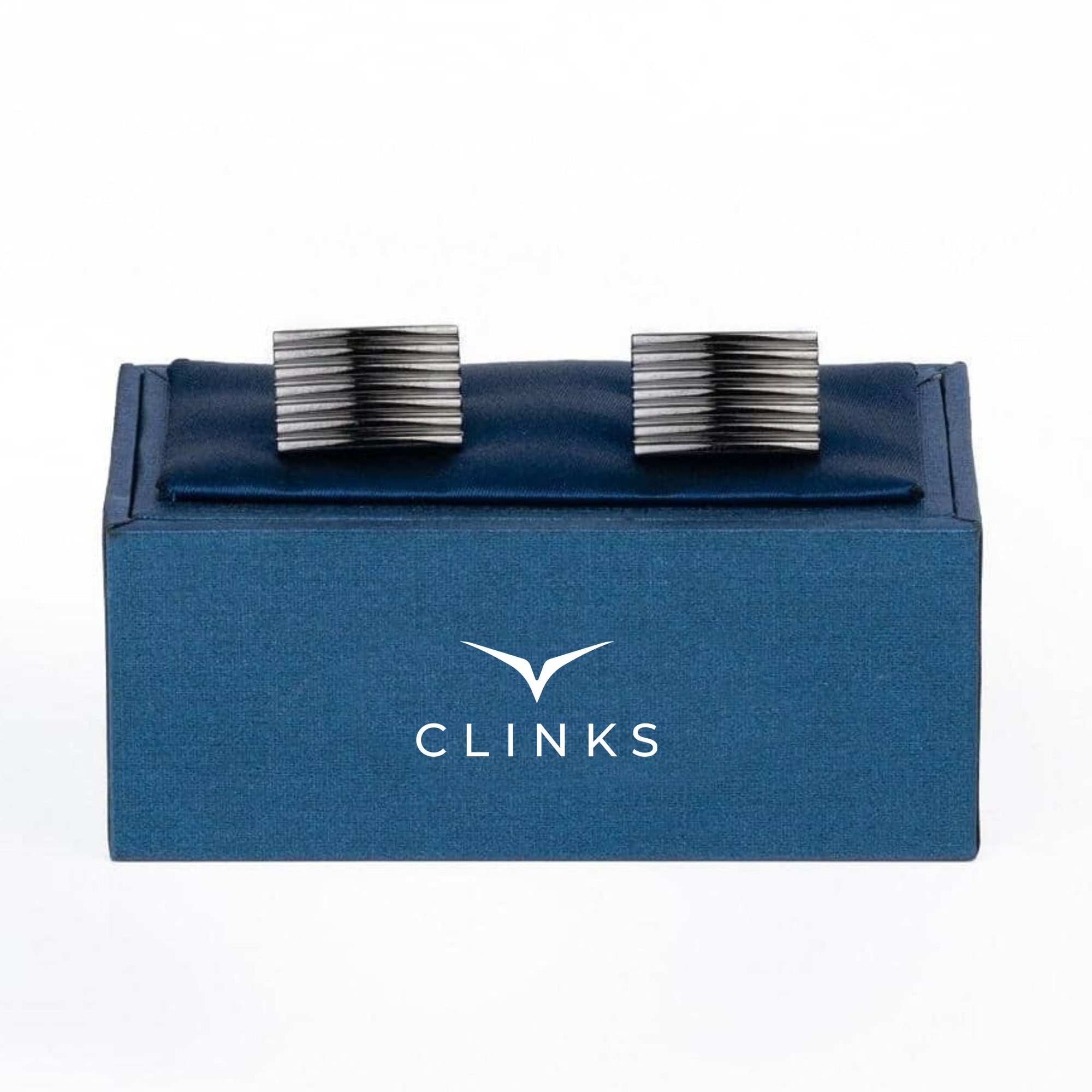 Gunmetal Lines Cufflinks