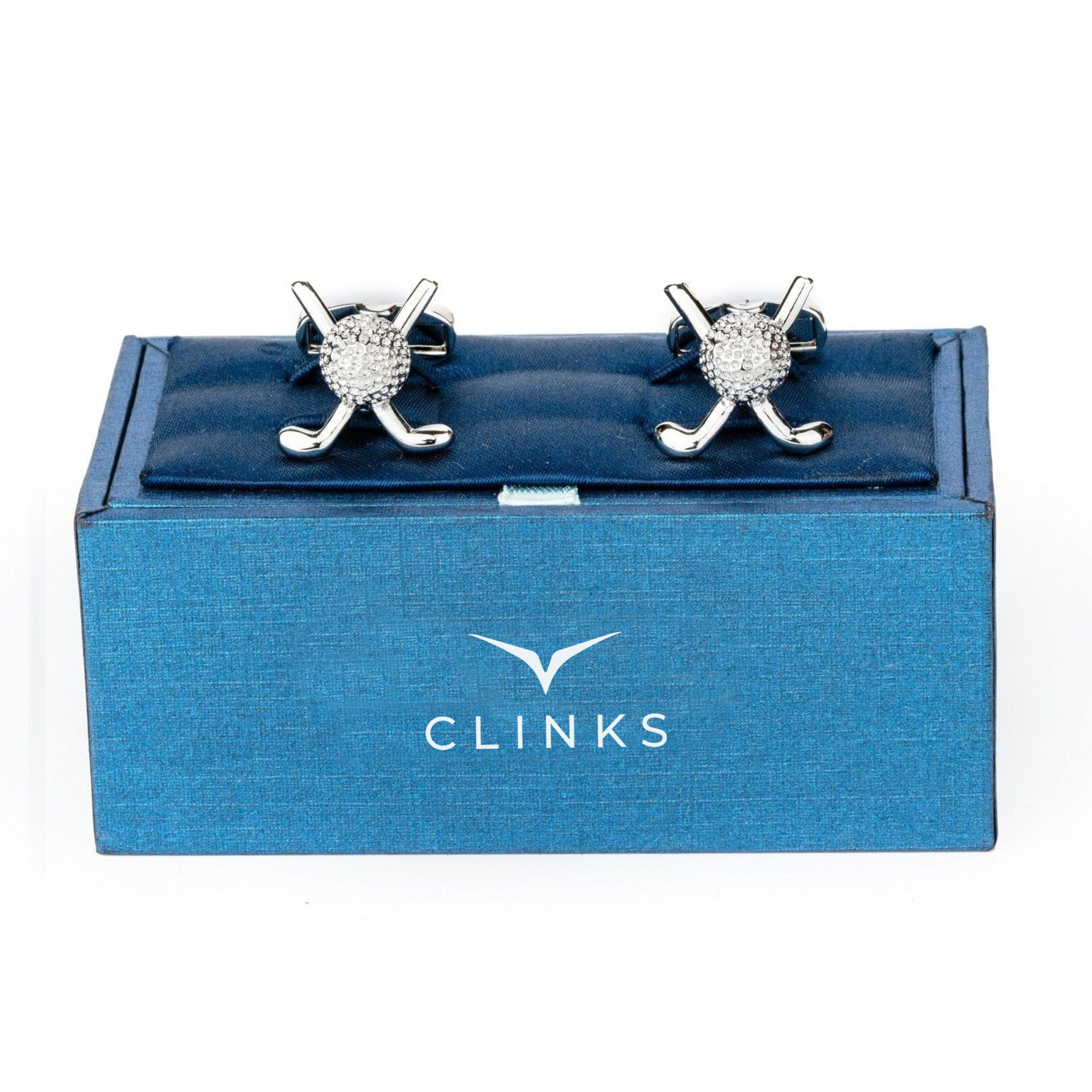 Golf Club and Ball Cufflinks