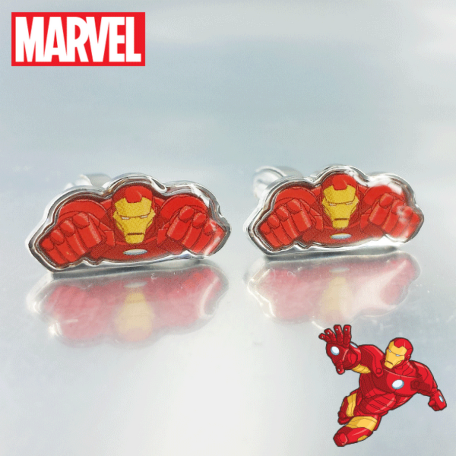 Iron Man Character Cufflinks in Colour