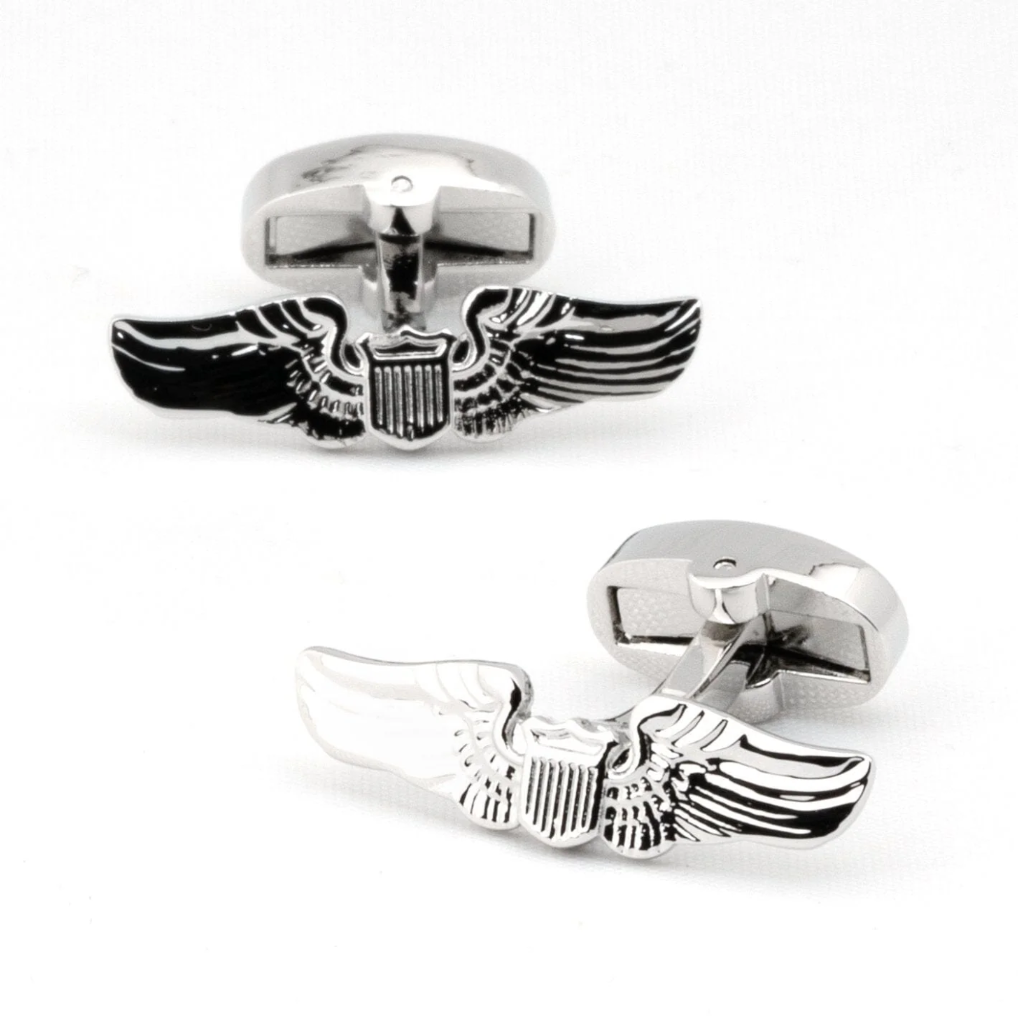 Pilot Wings Aviation Insignia Cufflinks