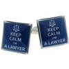 Keep Calm I'm a Lawyer Cufflinks