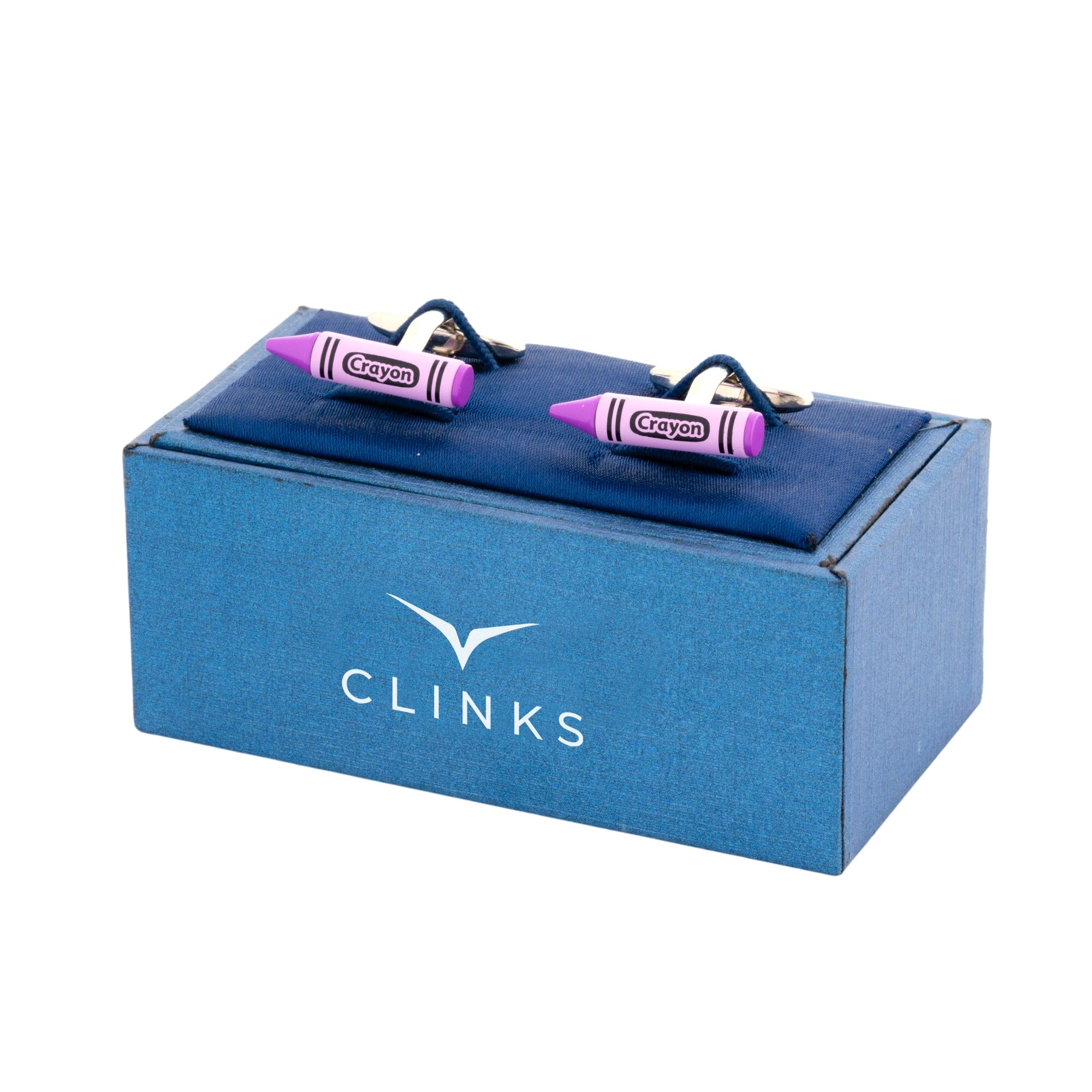 Purple Crayon Cufflinks Novelty Cufflinks Clinks Australia 