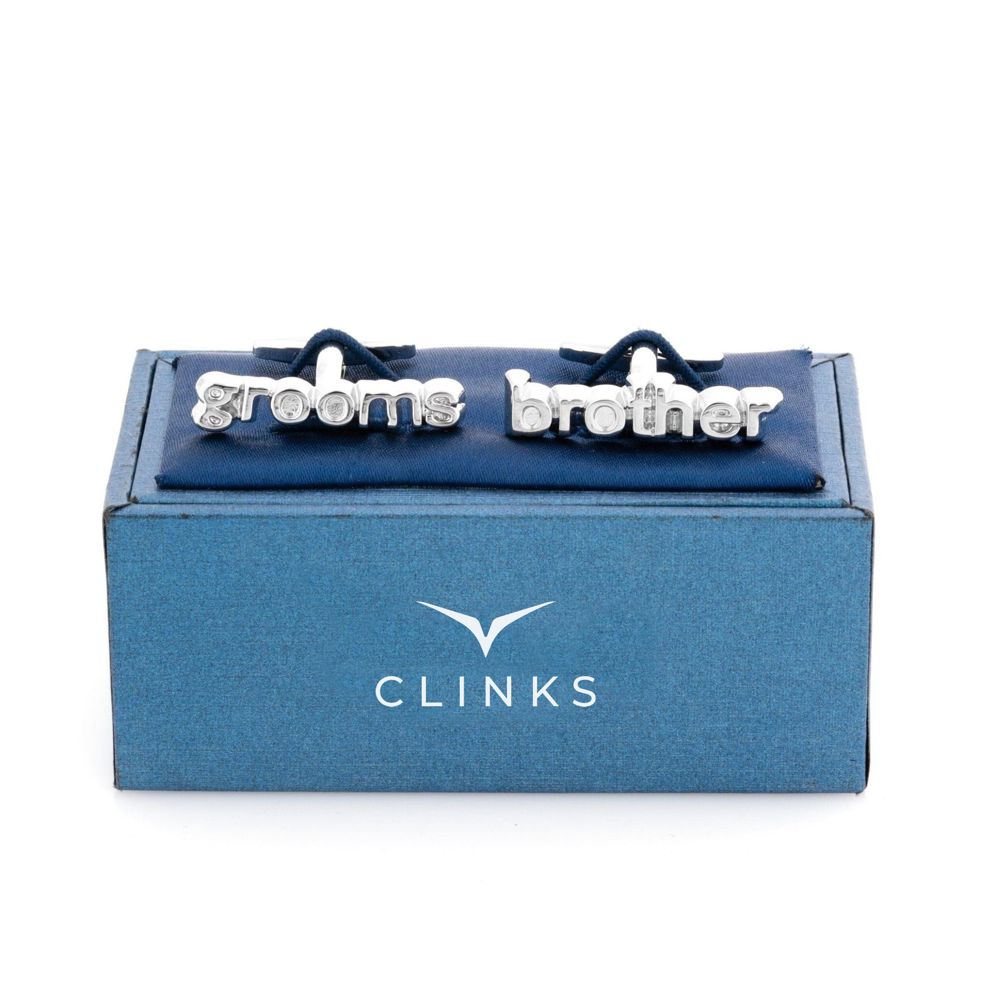 Grooms Brother  cut-out style Wedding Cufflinks