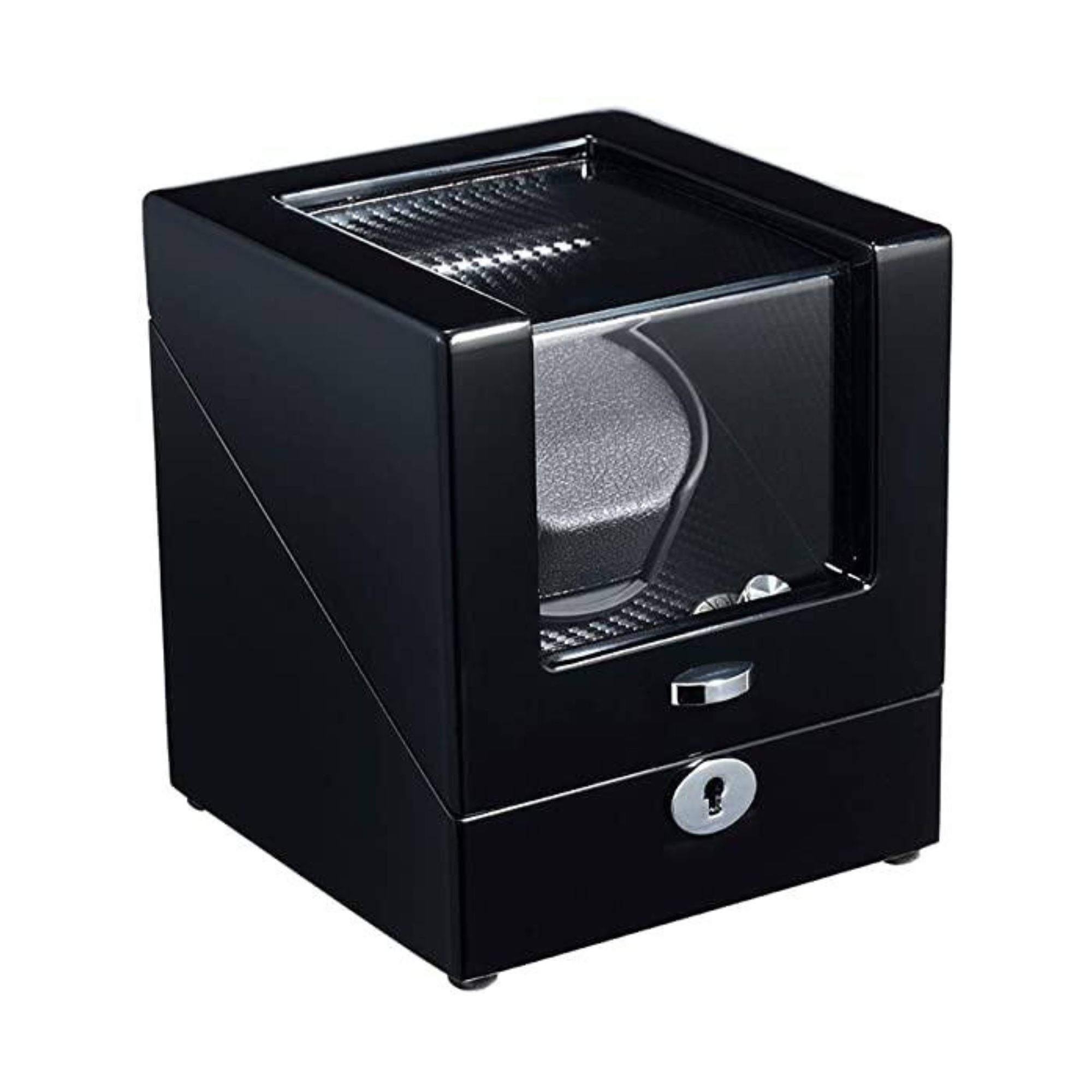 Waratah Watch Winder Box for 1 Watch in Black Clinks Australia