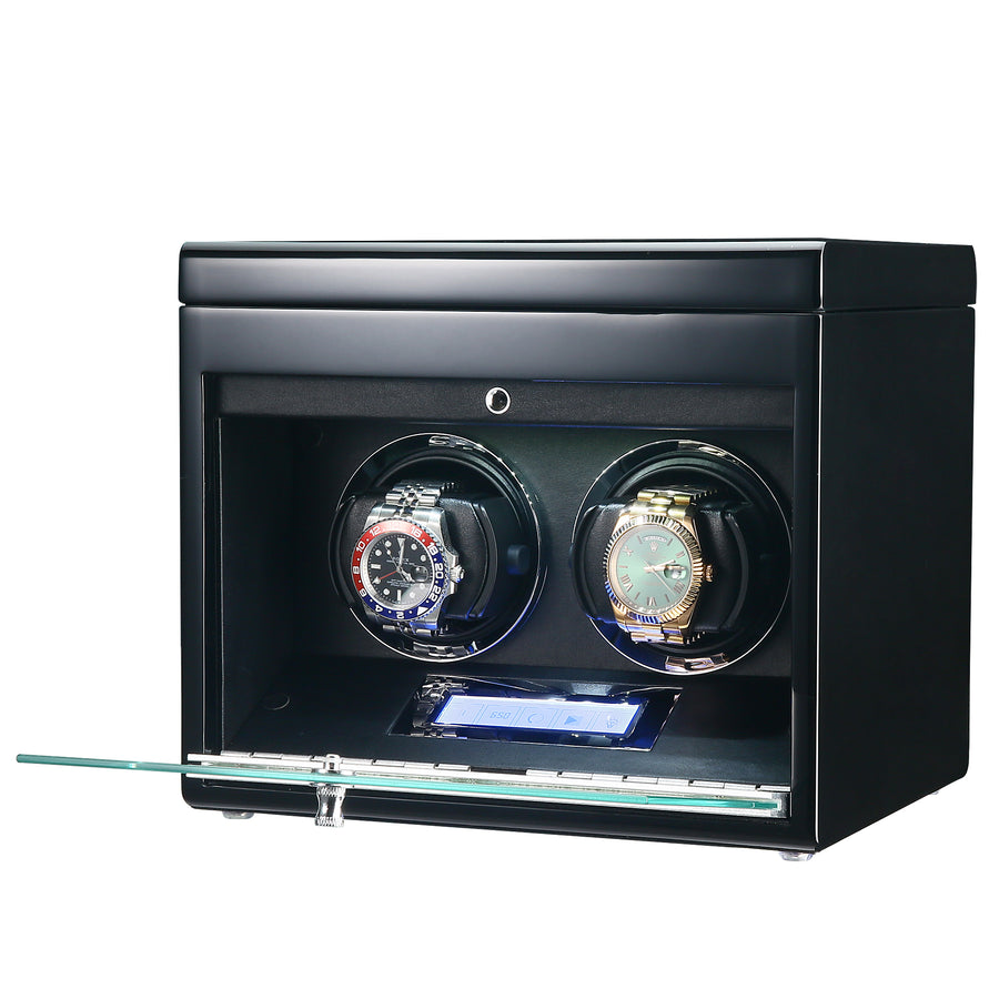 Vancouver Watch Winder for 2 Black