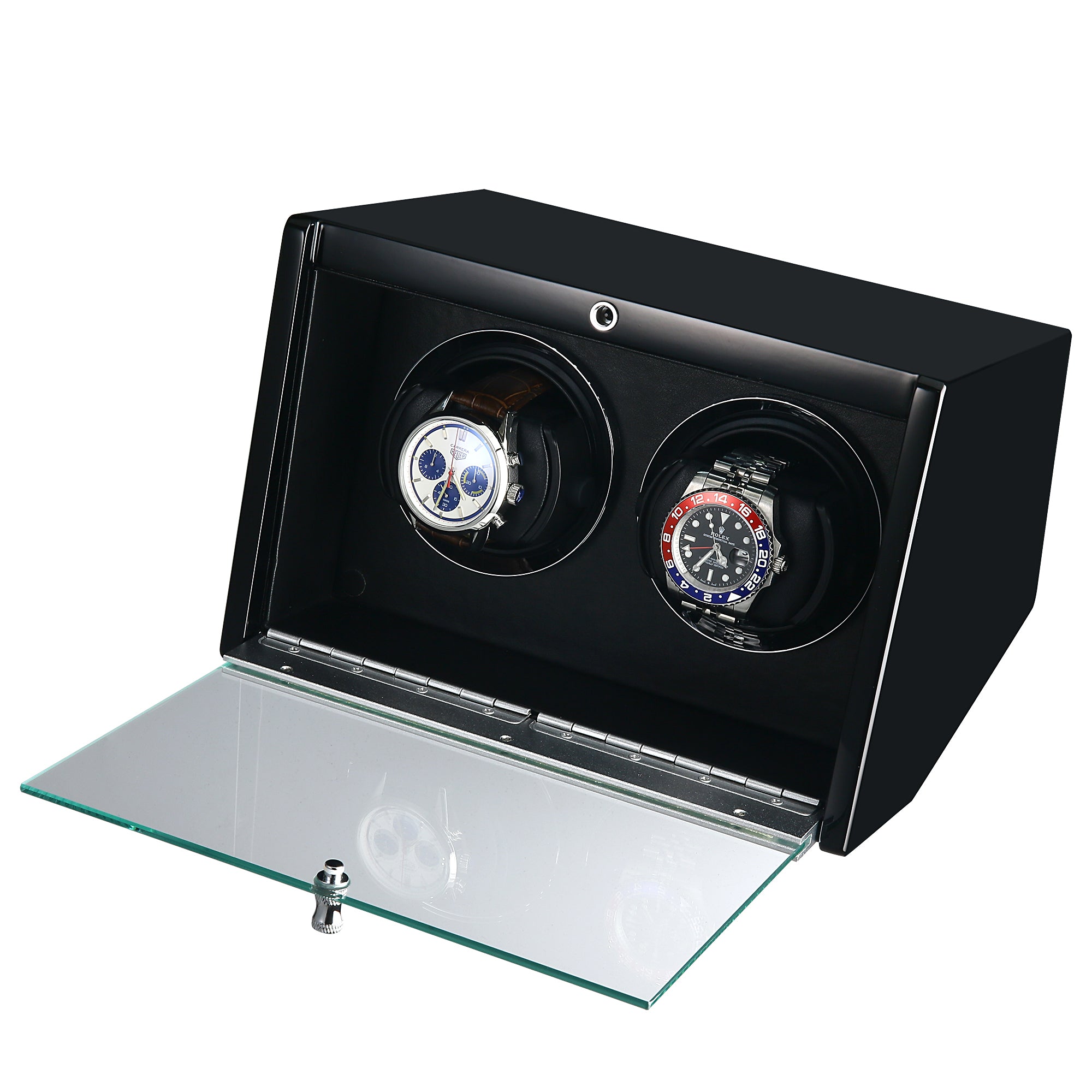 Theodore Watch Winder for 2 Black