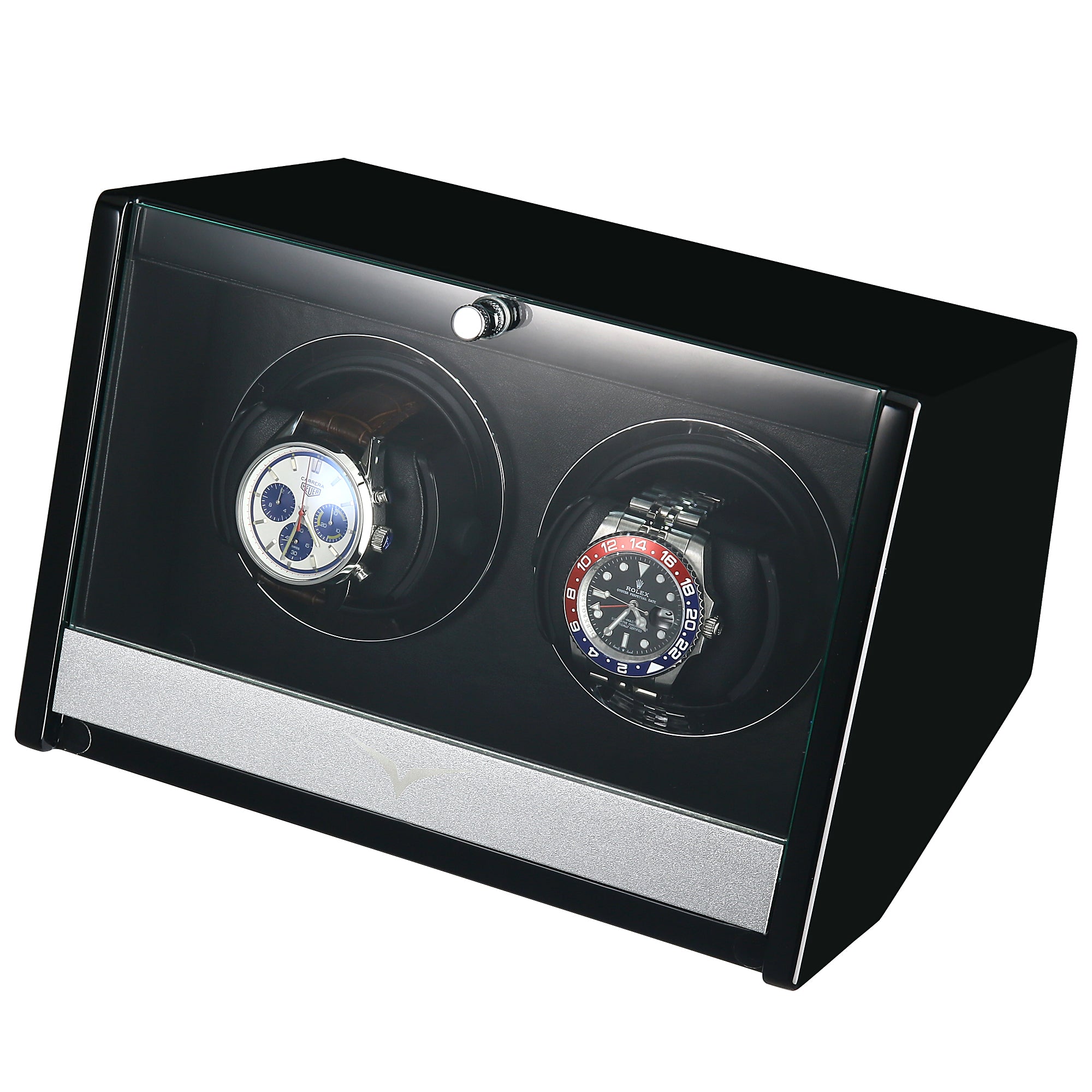 Theodore Watch Winder for 2 Black