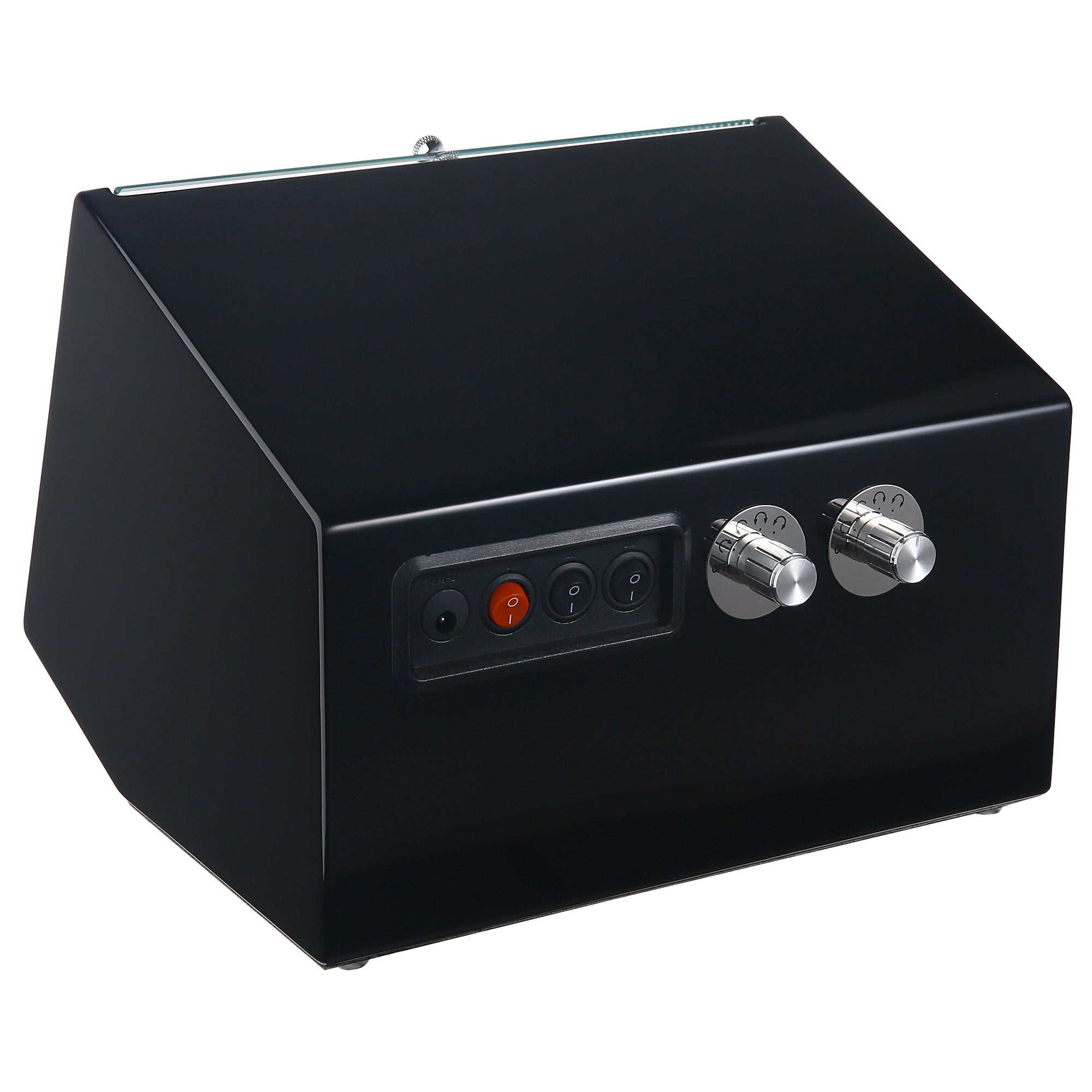 Theodore Watch Winder for 2 Black