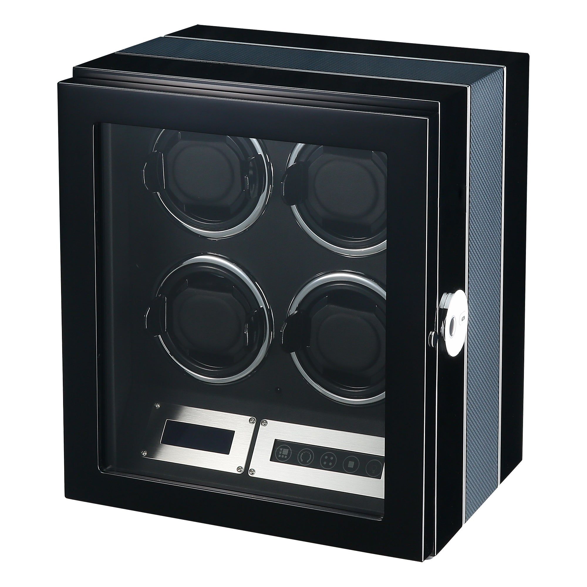 Flinders Watch Winder for 4 Watches with Fingerprint Lock