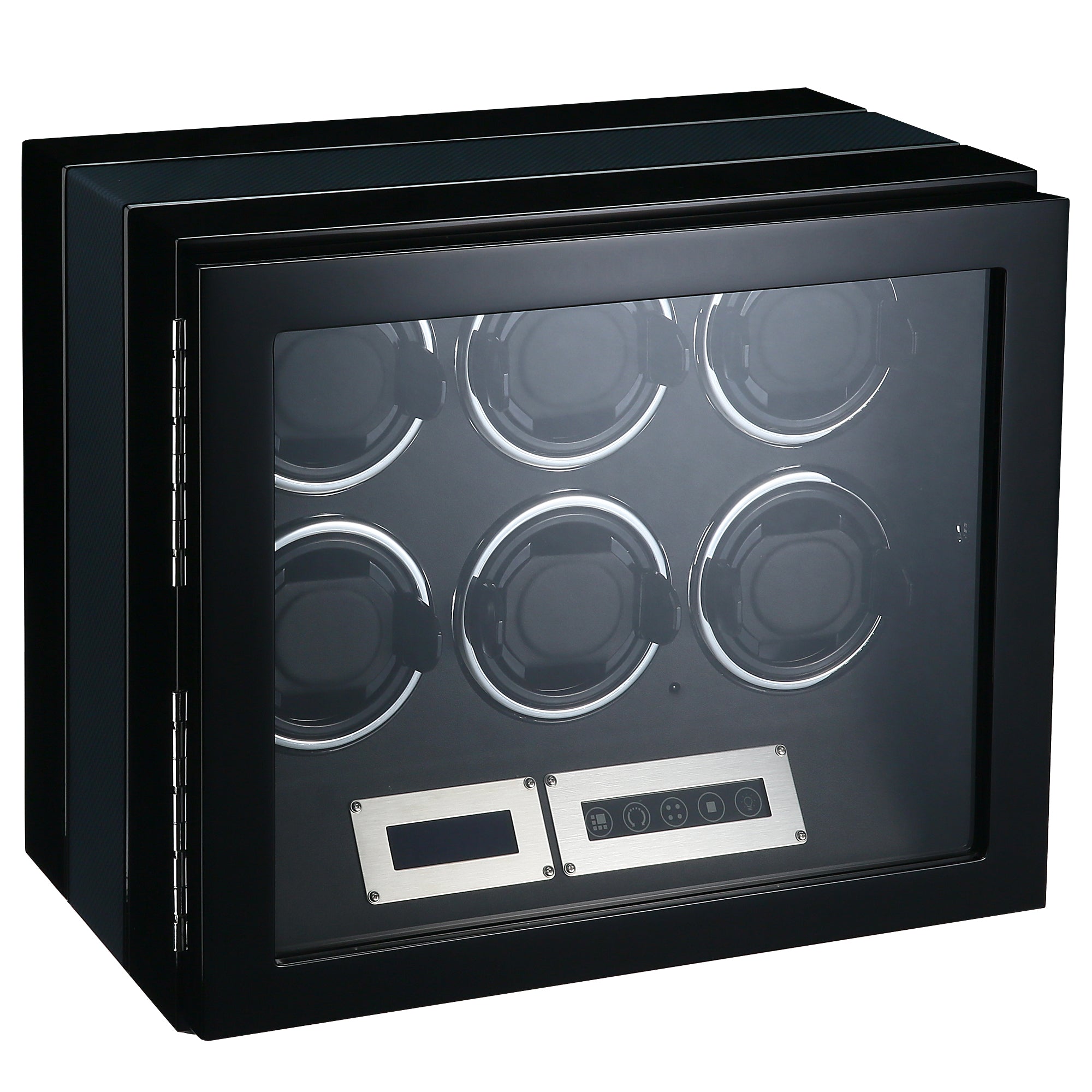 Flinders Watch Winder for 6 Watches with Fingerprint Lock