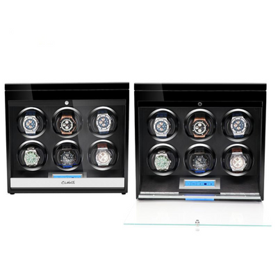 Vancouver Watch Winder for 6 Black