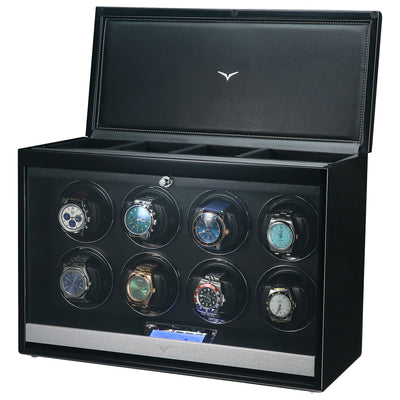 Vancouver Watch Winder for 8 Black
