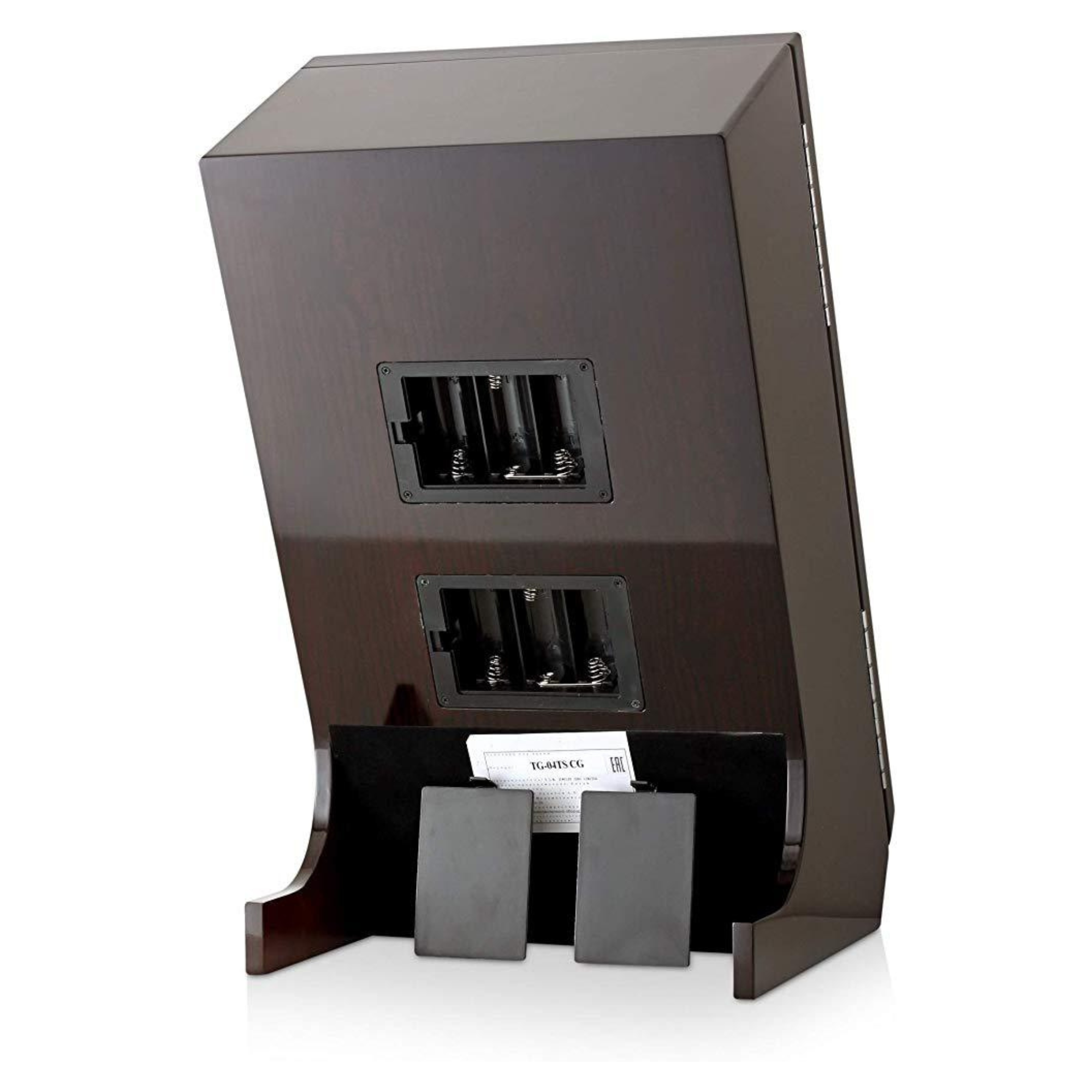 Kosciuszko Watch Winder Box for 12 + 2 Watches in Ebony + Gray