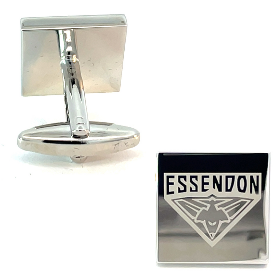 Silver Essendon FC AFL Cufflinks