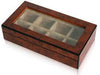 8 Pair Wooden (Elm Burl) Storage Box