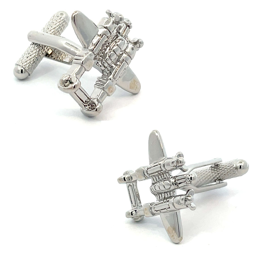 P38 Aircraft Cufflinks
