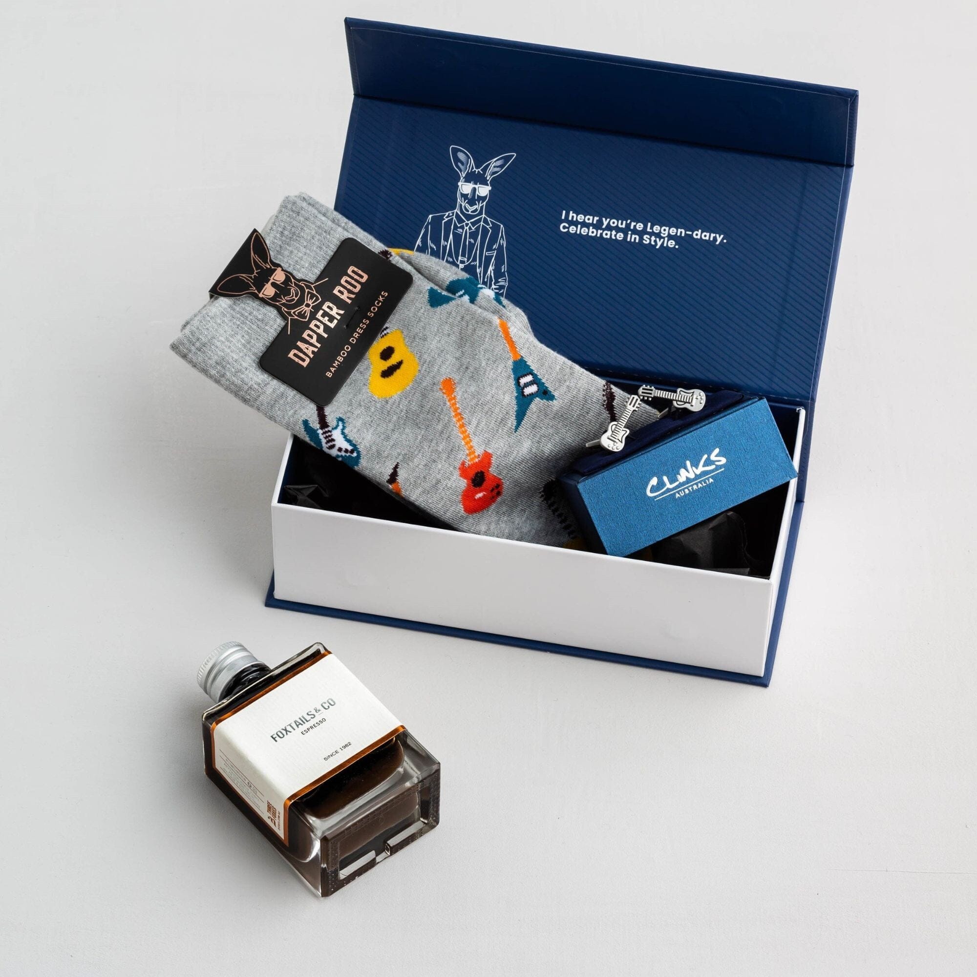 Guitar Cocktail Gift Set Gift Set Clinks 