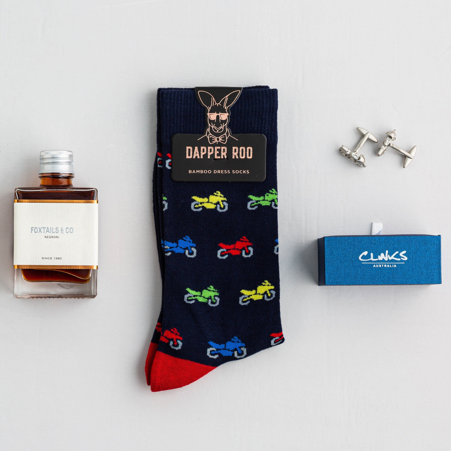 Motorcycle Cocktail Gift Set