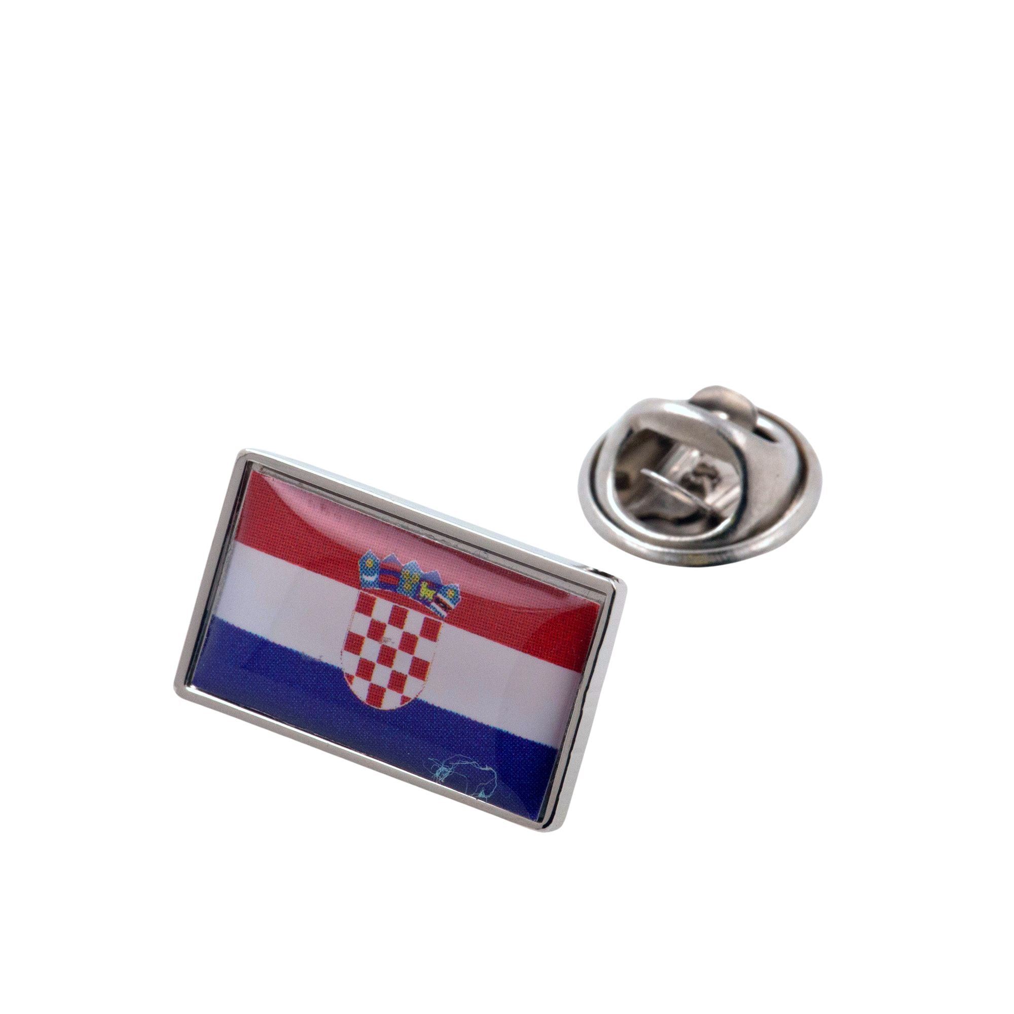Flag of Croatia Lapel Pin Lapel Pin Clinks 