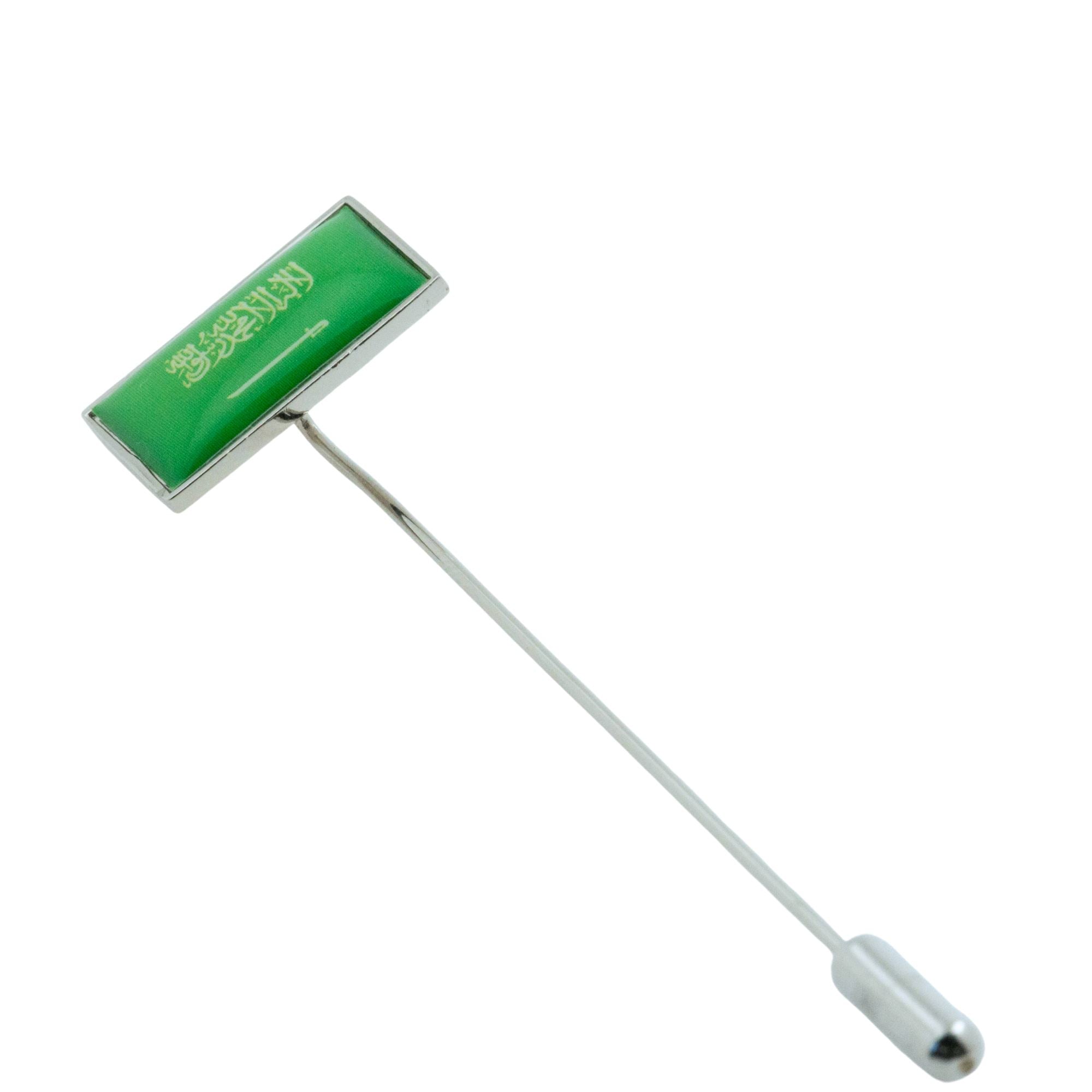 Flag of Saudia Arabia Stick Pin Lapel Pin Clinks 