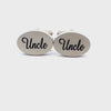 Uncle Script Cufflinks