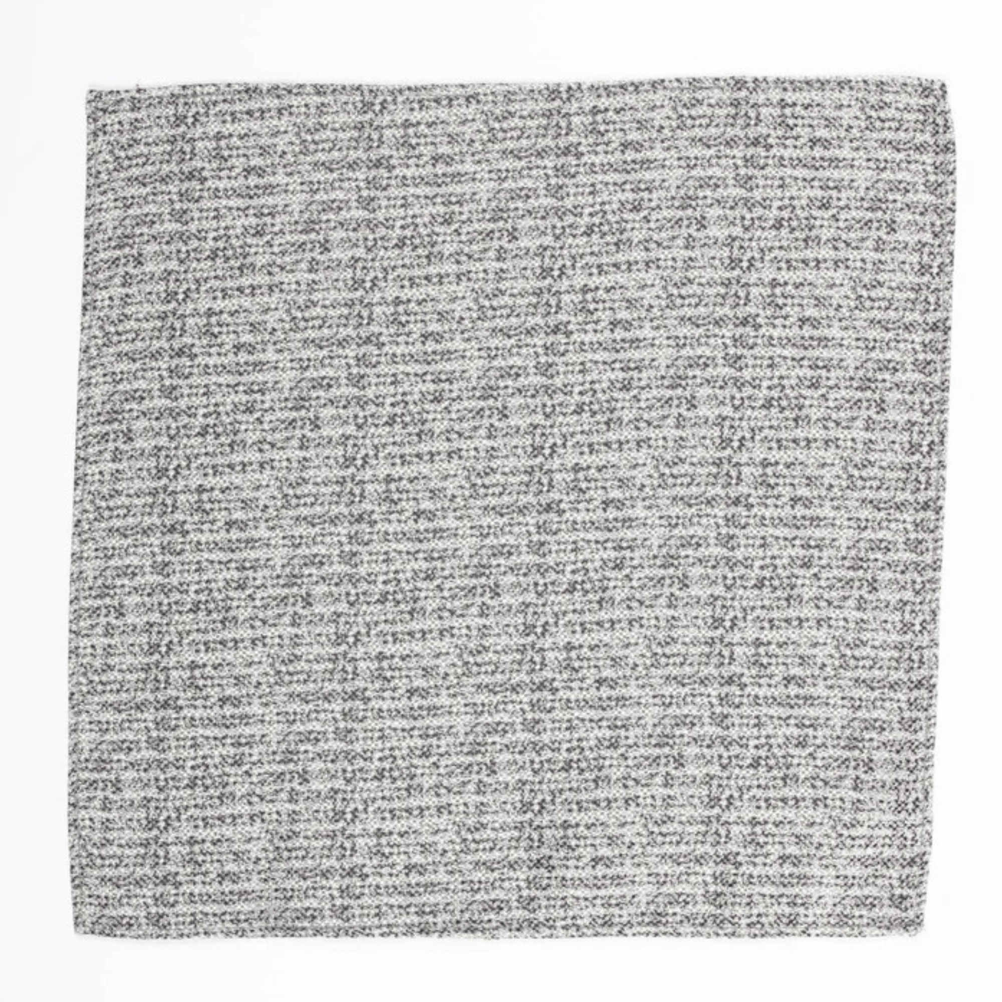 Silver Textured Pocket Square