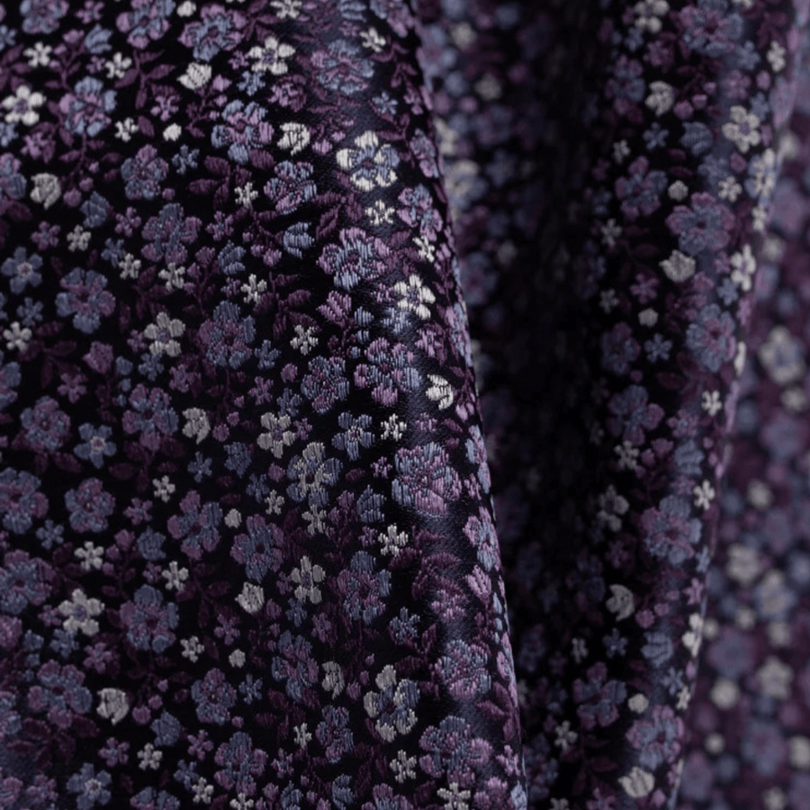 Lilac Ditsy Floral Pocket Square