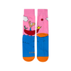 Michael Leunig Boat Pink Socks