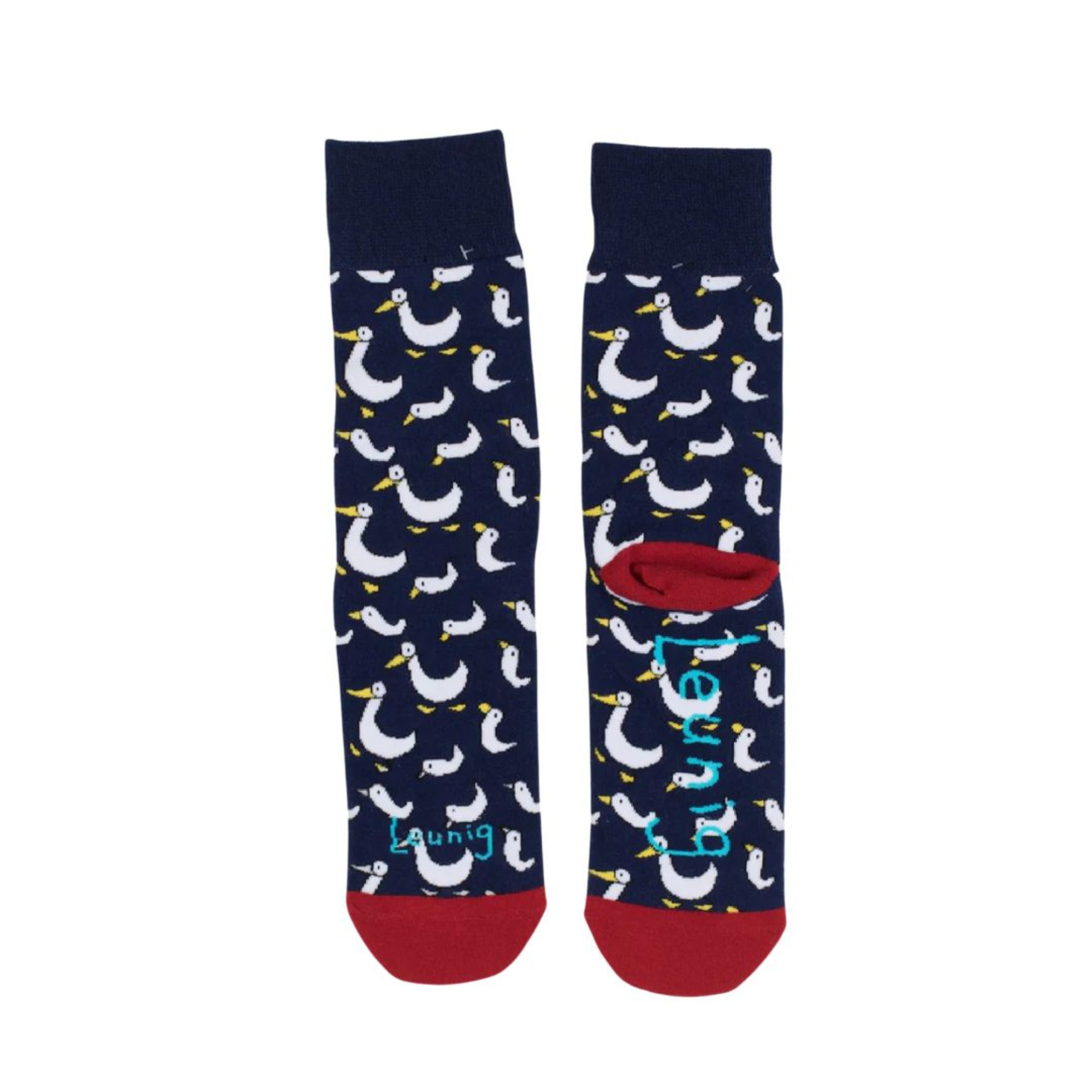 Leunig Duck Socks Navy