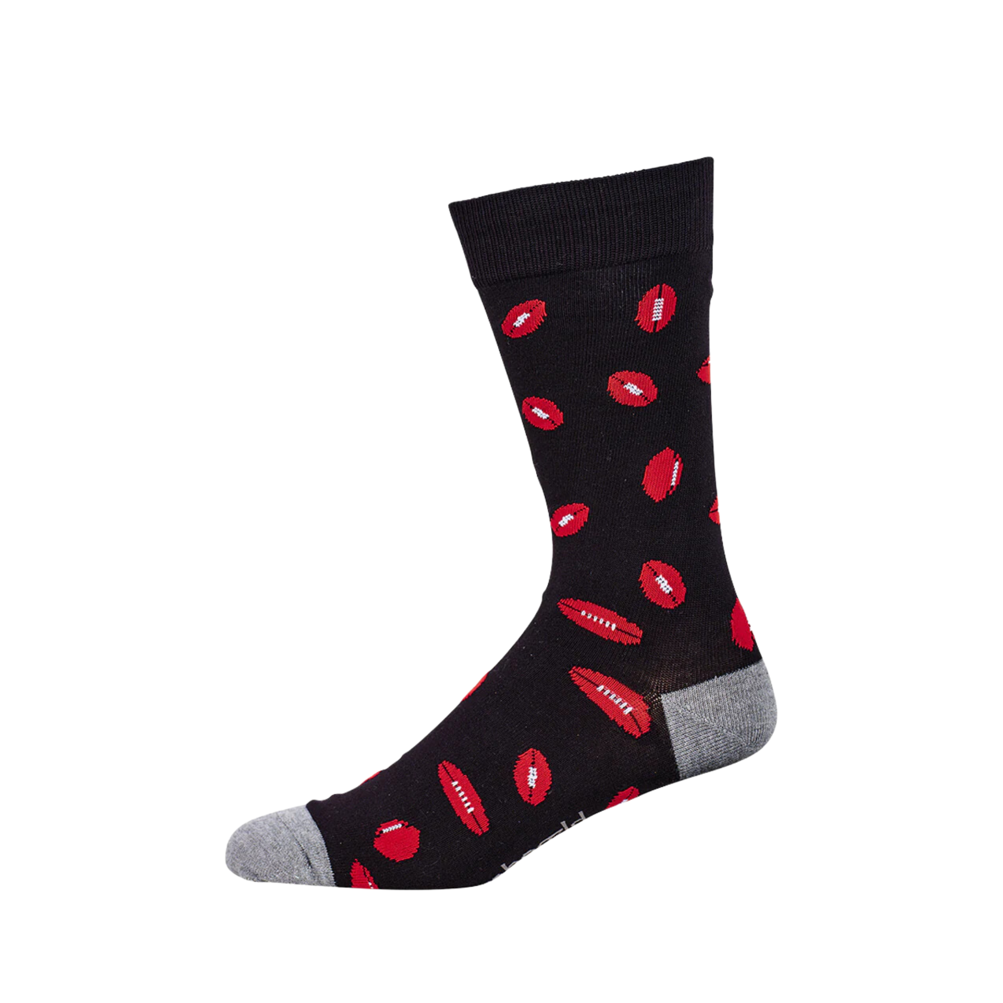 Mens Footy Bamboo Sock