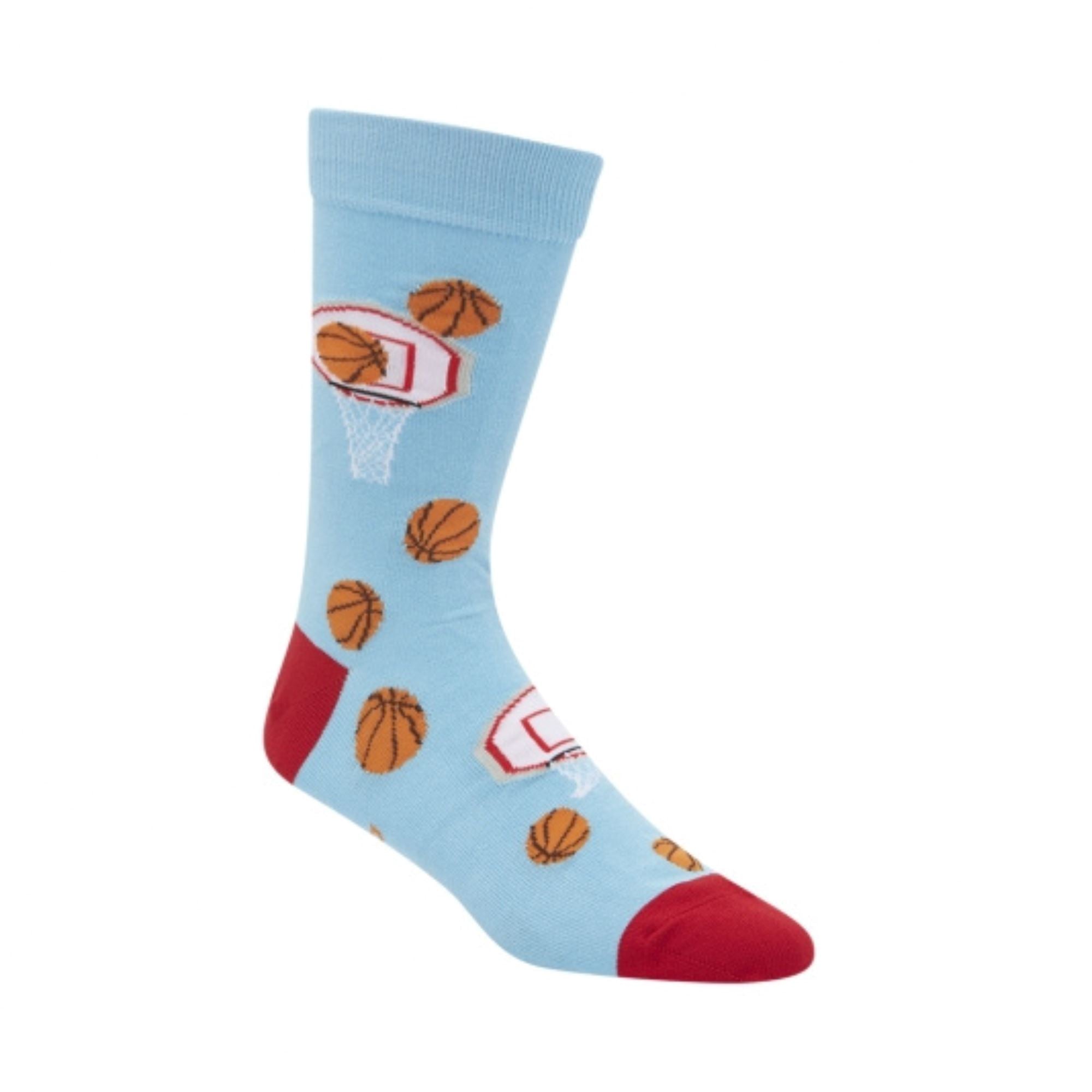 Men's Hoops Bamboo Sock Socks Bamboozld 
