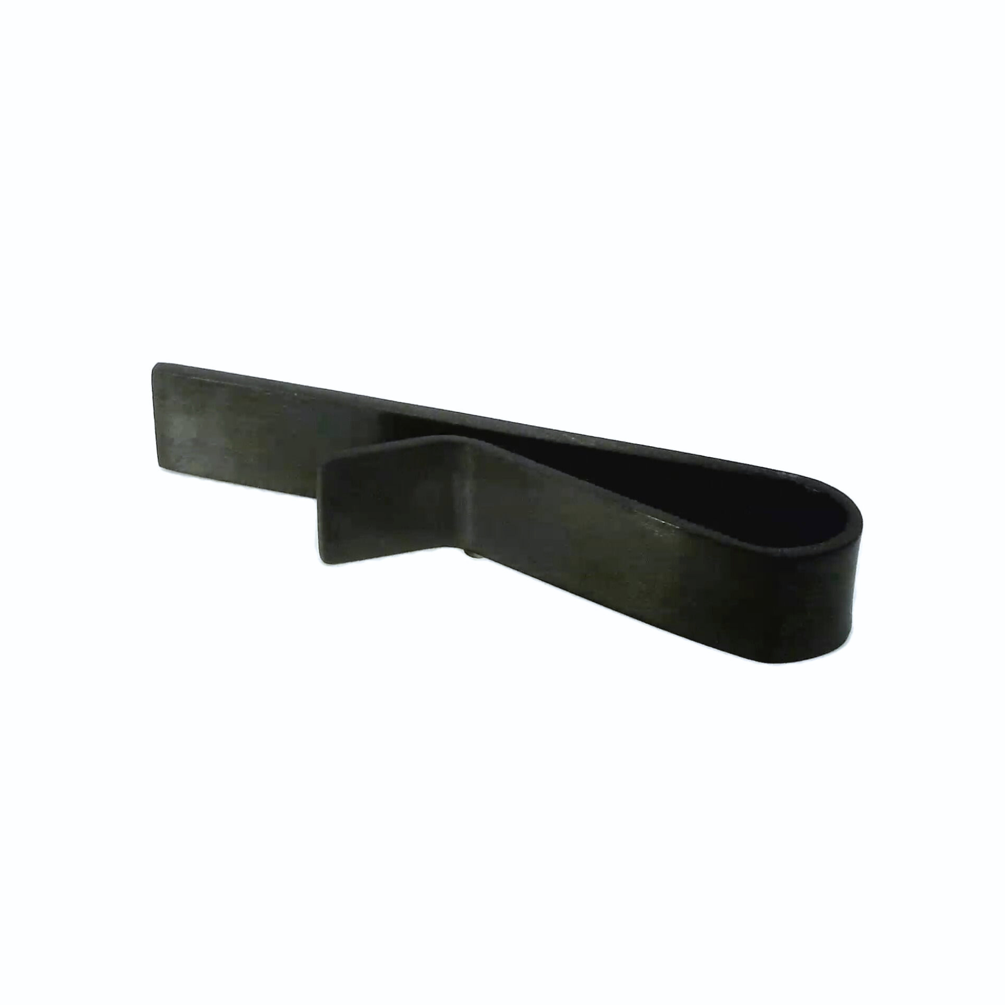 Small Brushed Black Tie Bar 40mm