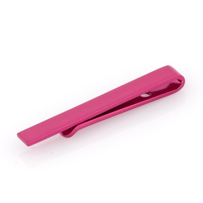 Pink Metallic Small Tie Bar