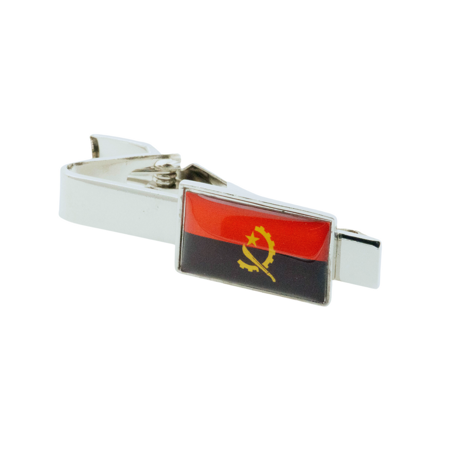 Flag of Angola Tie Clip