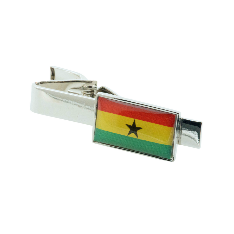 Flag of Ghana Tie Clip