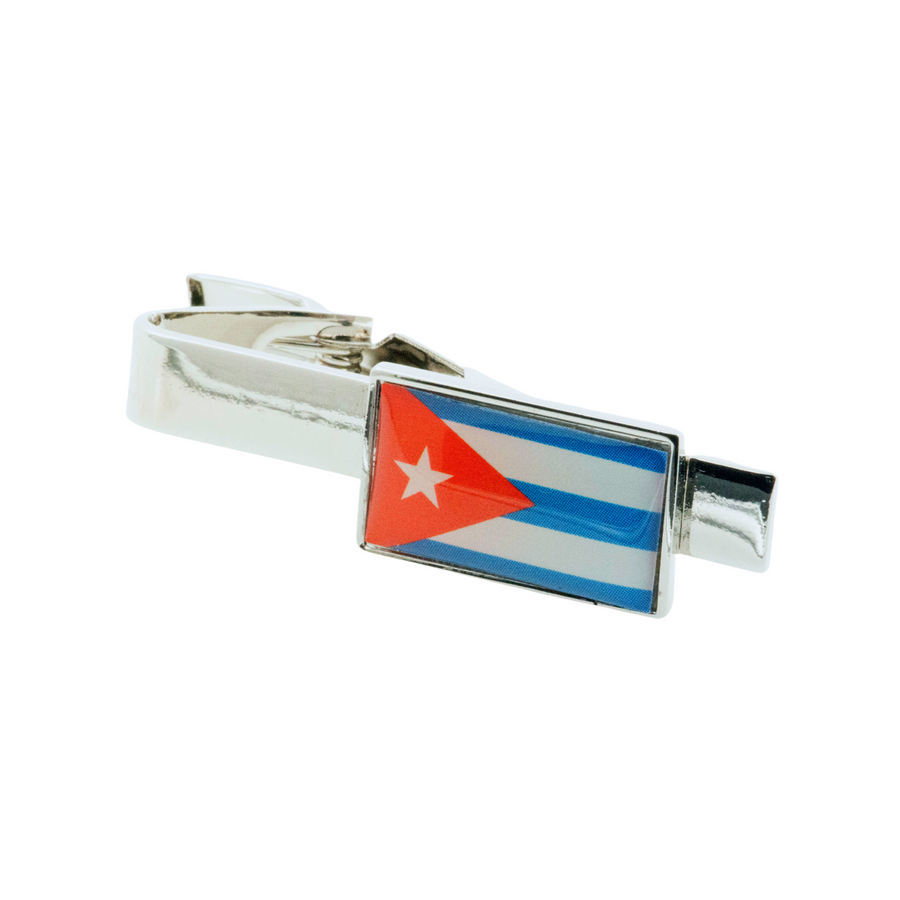 Flag of Cuba Tie Clip