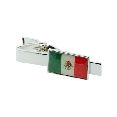 Flag of Mexico Tie Clip