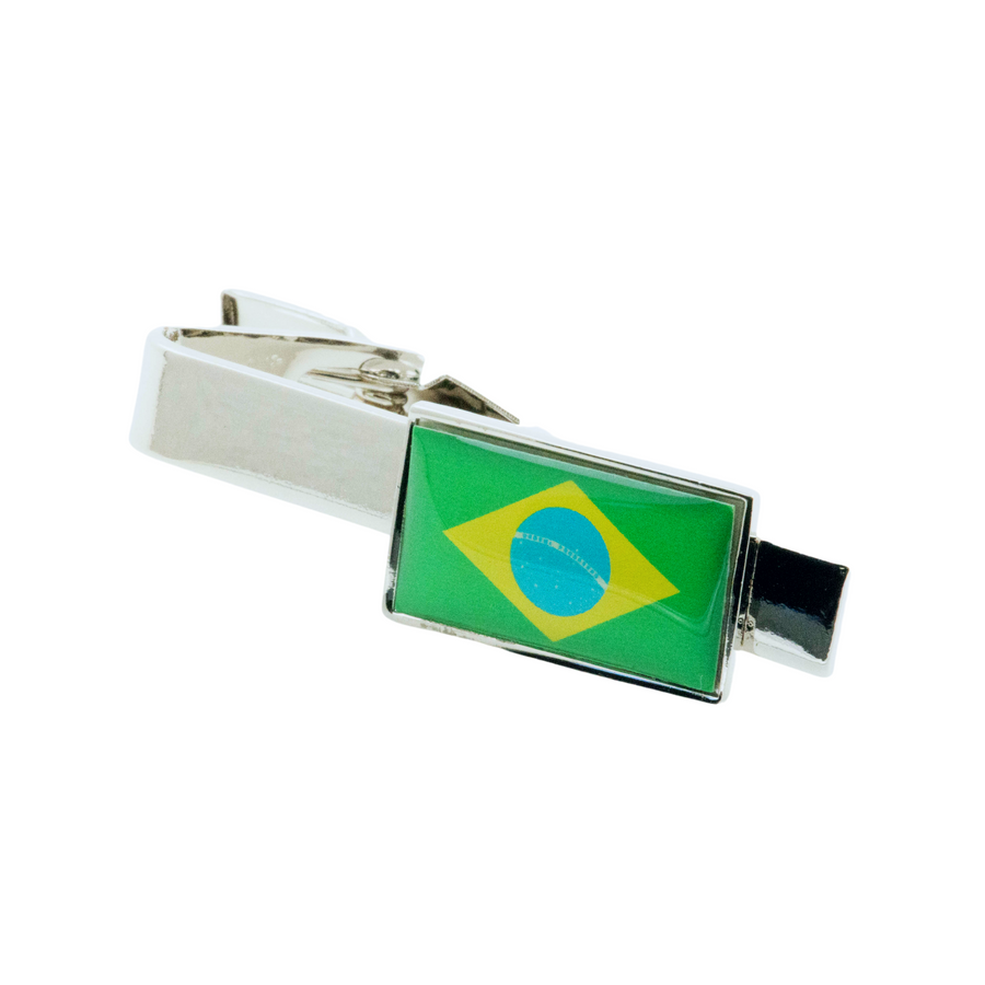 Flag of Brazil Tie Clip