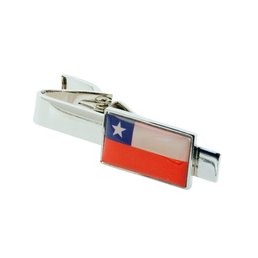 Flag of Chile Tie Clip